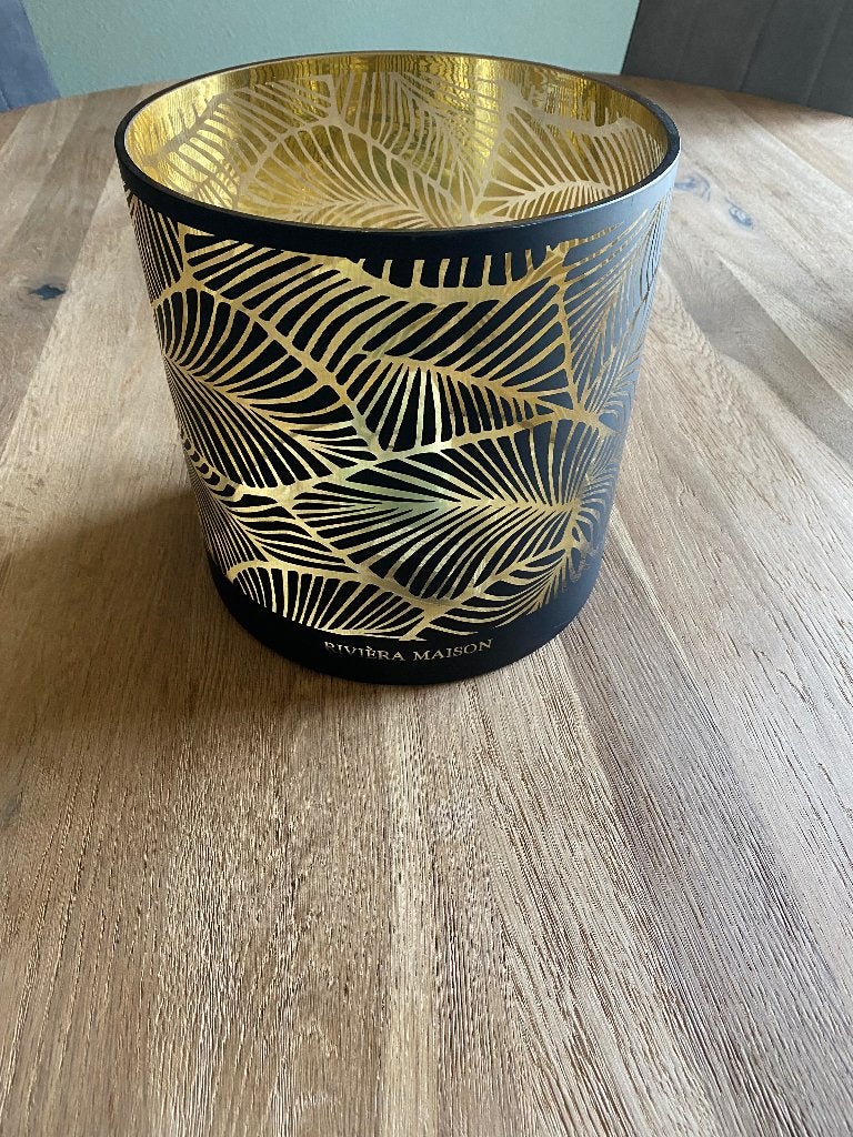 Windlicht, Ophalen, Windlicht, Zwart, Rivièra Maison