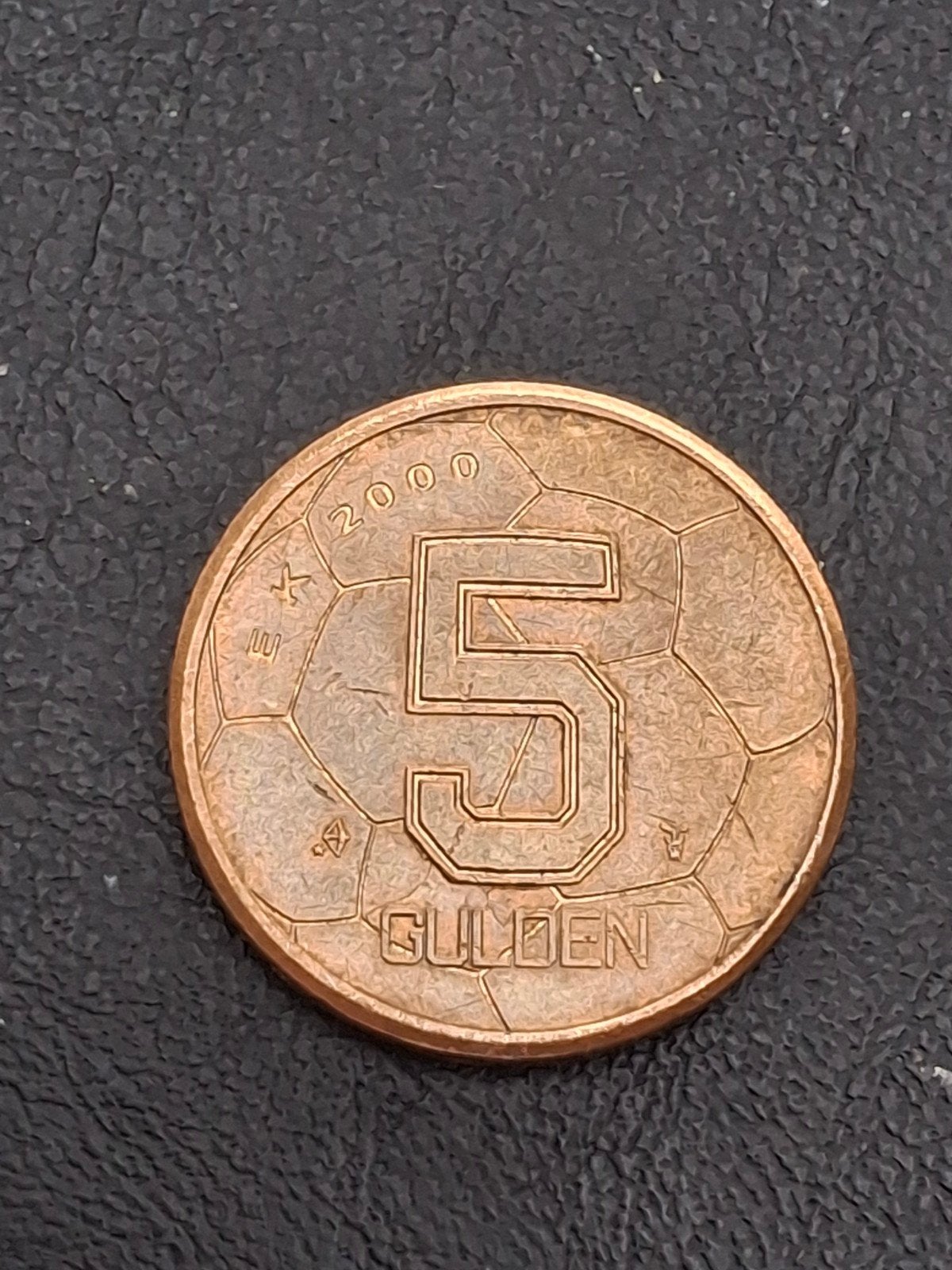 EK 5 gulden munt 2000 Beatrix, Ophalen of Verzenden
