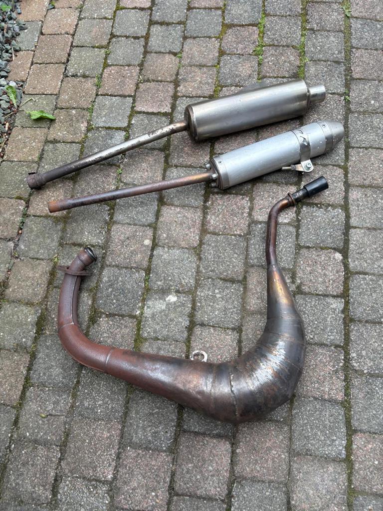 Onderdelen Aprilia RS50 (2006+), Ophalen of Verzenden, Zo goed als nieuw, Uitlaat