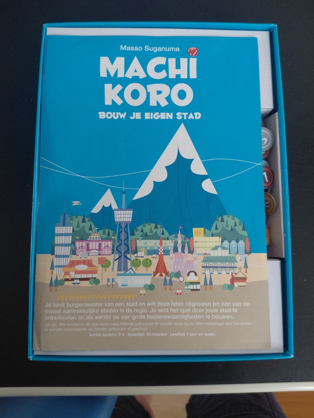 Machi Koro: Bouw Je Eigen Stad - Strategisch Kaartspel, Een of twee spelers, Ophalen of Verzenden, Zo goed als nieuw, White Goblin Games