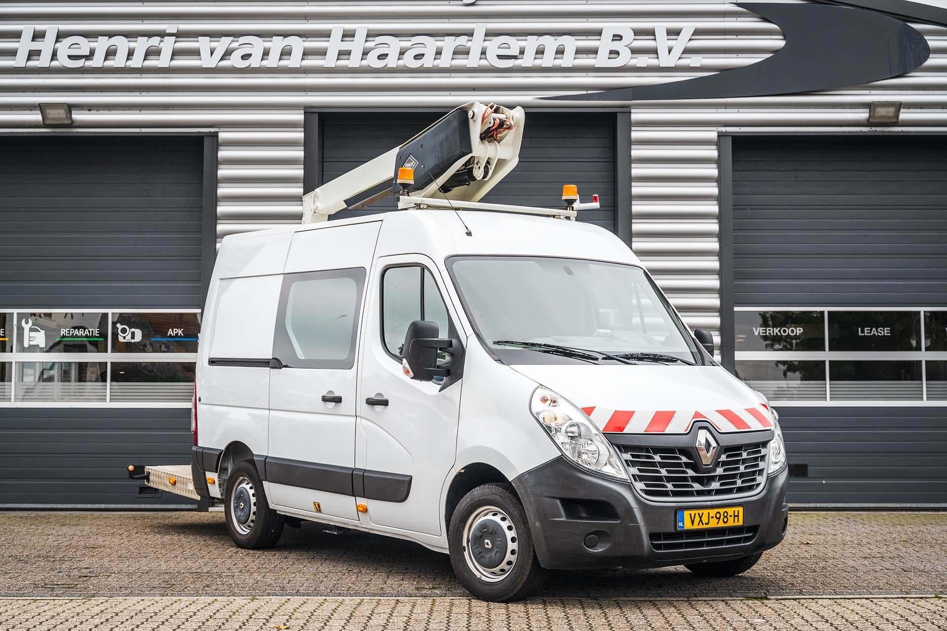 Renault MASTER T35 2.3 dCi L2H2 125 PK Hoogwerker | Manlift, Auto's, Bestelauto's, Euro 5, 125 pk, Gebruikt, 4 cilinders