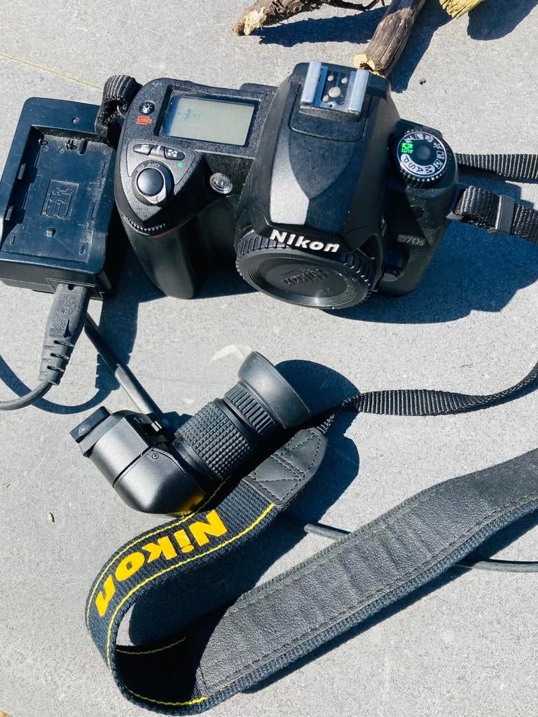 Nikon D70S kit, Gebruikt, Spiegelreflex, Ophalen of Verzenden, Nikon