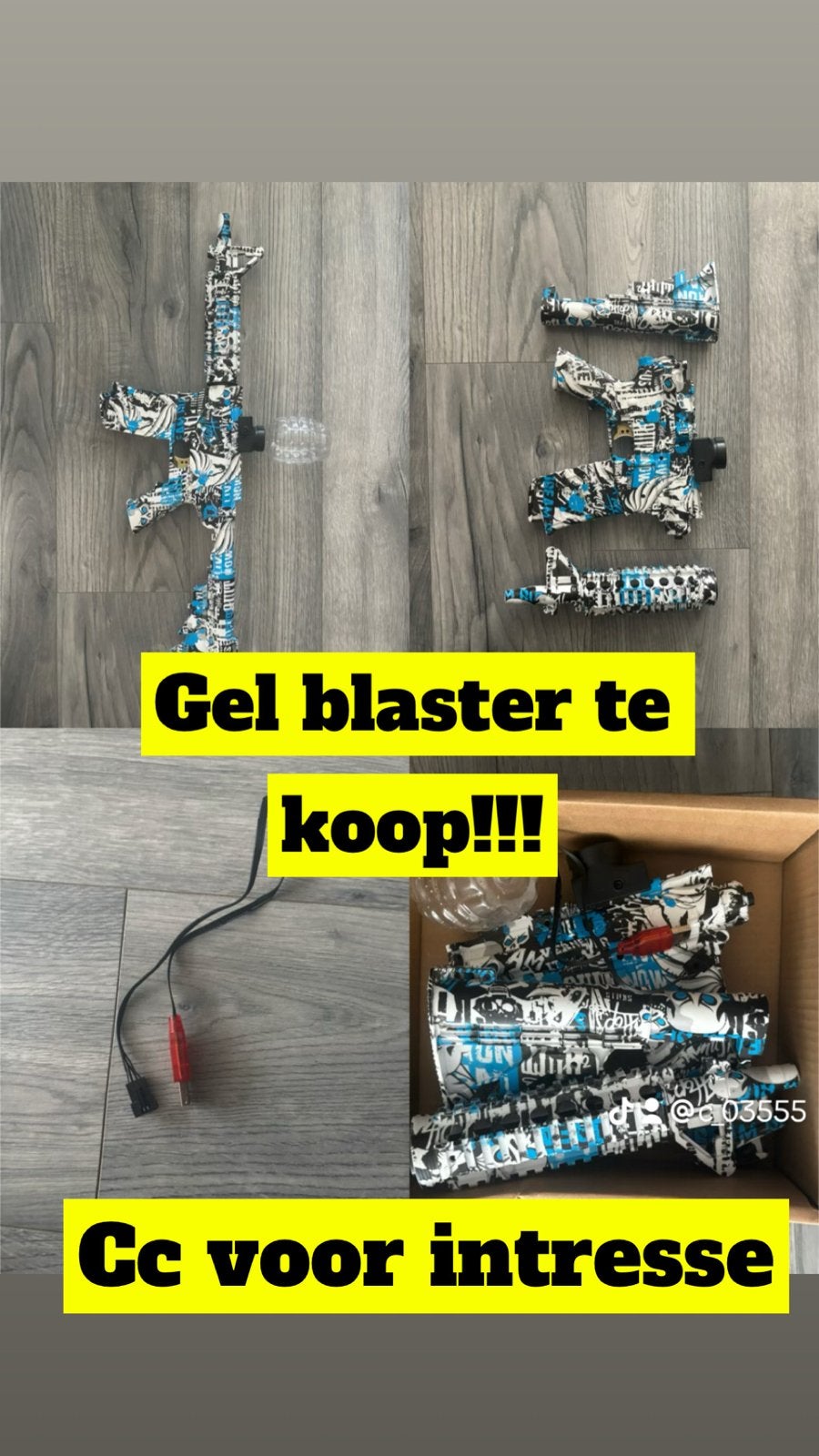Gelblaster - Zo goed als nieuw, Ophalen of Verzenden, Zo goed als nieuw