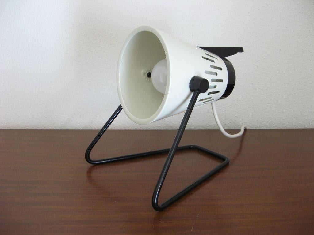 Tafellamp, Warmtelamp VEB Leipzig - Vintage jaren 60-70, Ophalen of Verzenden, Zo goed als nieuw, Industrieel Vintage, Overige materialen