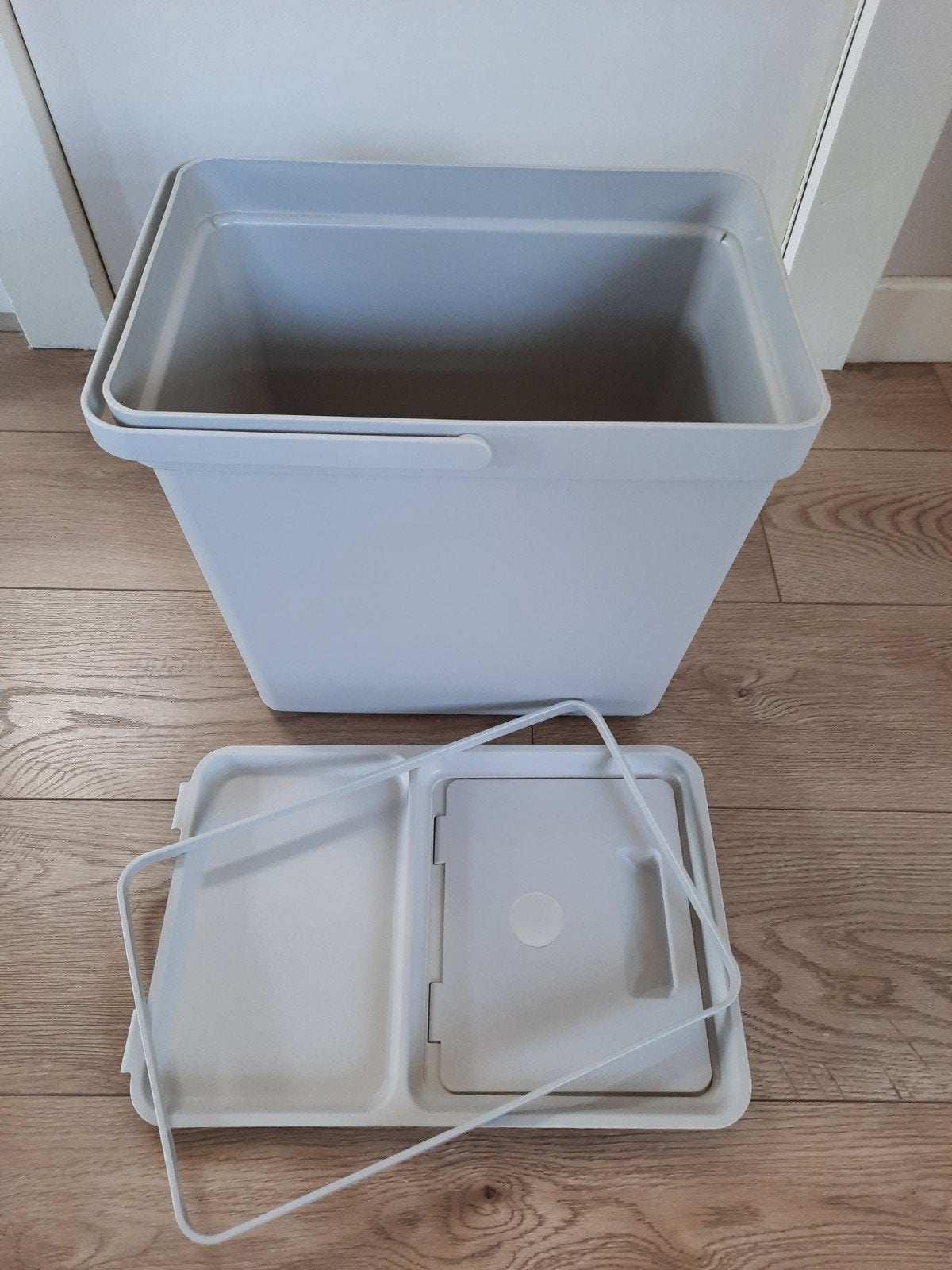 Ikea Hallbar afvalbak. 22 liter, Ophalen, Kunststof, Overige typen, Rechthoekig