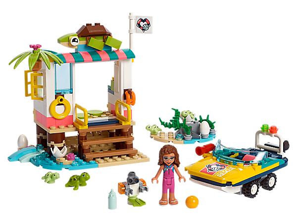 LEGO Friends Schildpadden Reddingsactie - 41376, Lego, Compleet, Friends, Ophalen of Verzenden
