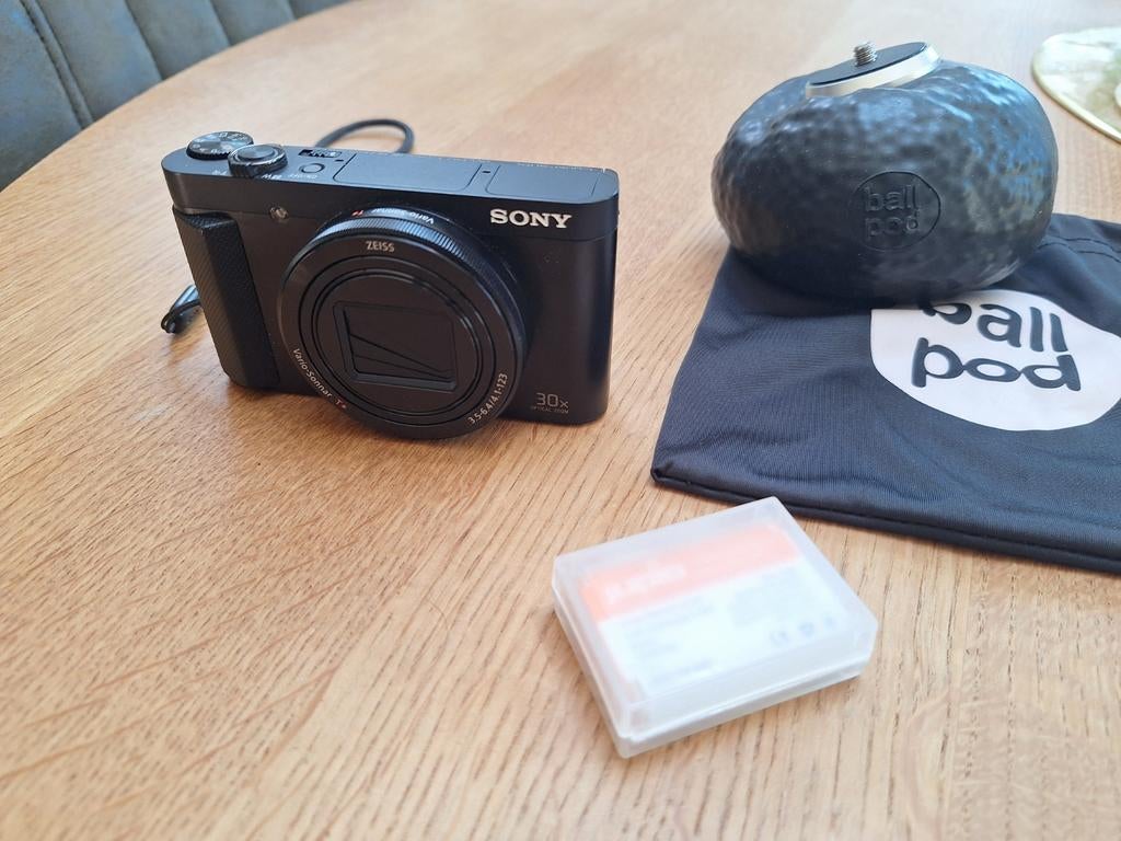 Sony DSC-HX90V Compactcamera met 30x optische zoom, Gebruikt, Compact, Ophalen of Verzenden, Sony