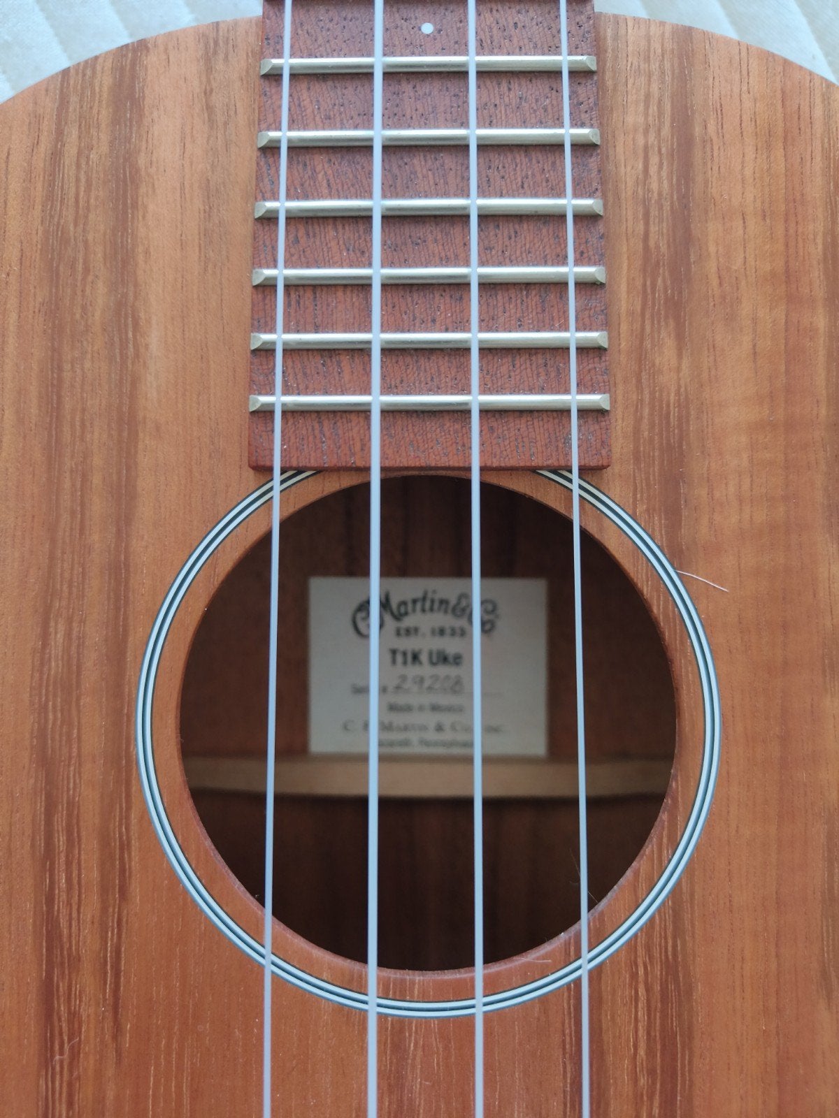 Martin T1K Uke Tenor Ukulele - Zo goed als nieuw, Ophalen, Zo goed als nieuw, Overige typen