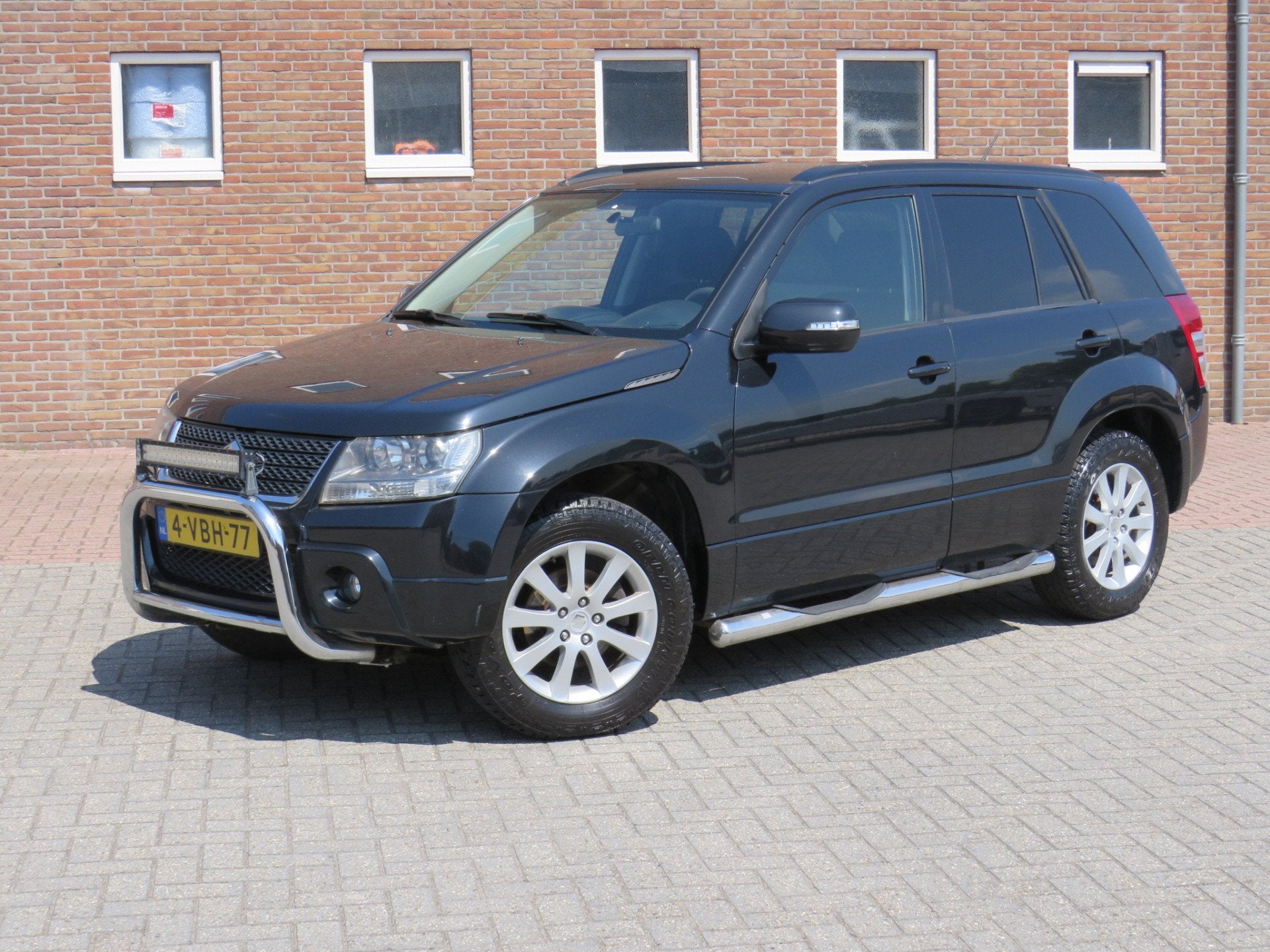 Suzuki Grand Vitara 1.9 Exclusive VAN 4x4 Grijs Kenteken * T, Auto's, Bestelauto's, 13 km/l, Gebruikt, 4 cilinders, Zwart