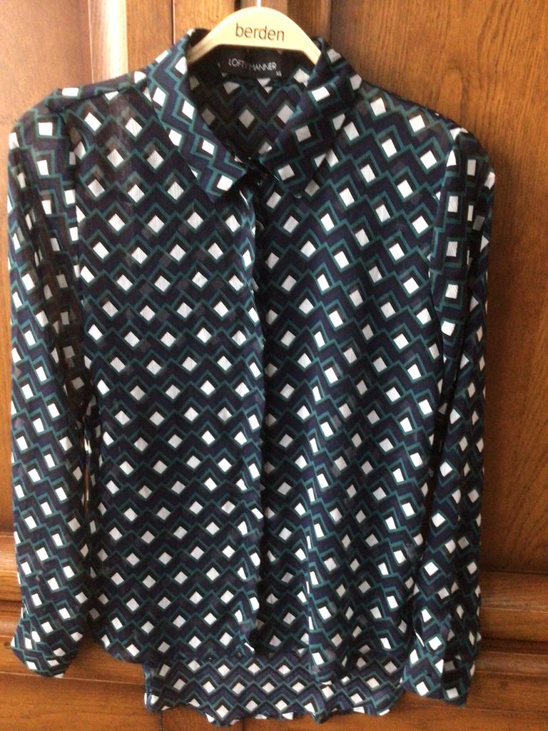 MOOIE DAMES BLOUSE LOFTYMANNERS, Verzenden, Zo goed als nieuw, Maat 36 (S), Groen