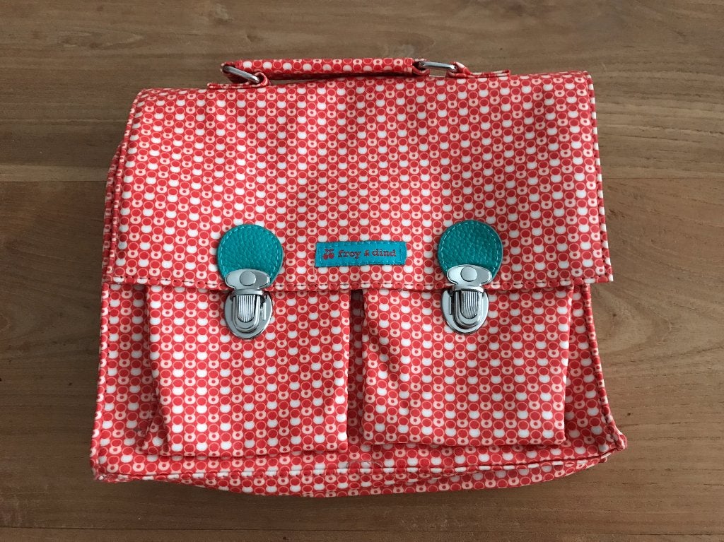 Froy & Dind leuk boekentasje tasje rugtas, Ophalen of Verzenden, Zo goed als nieuw