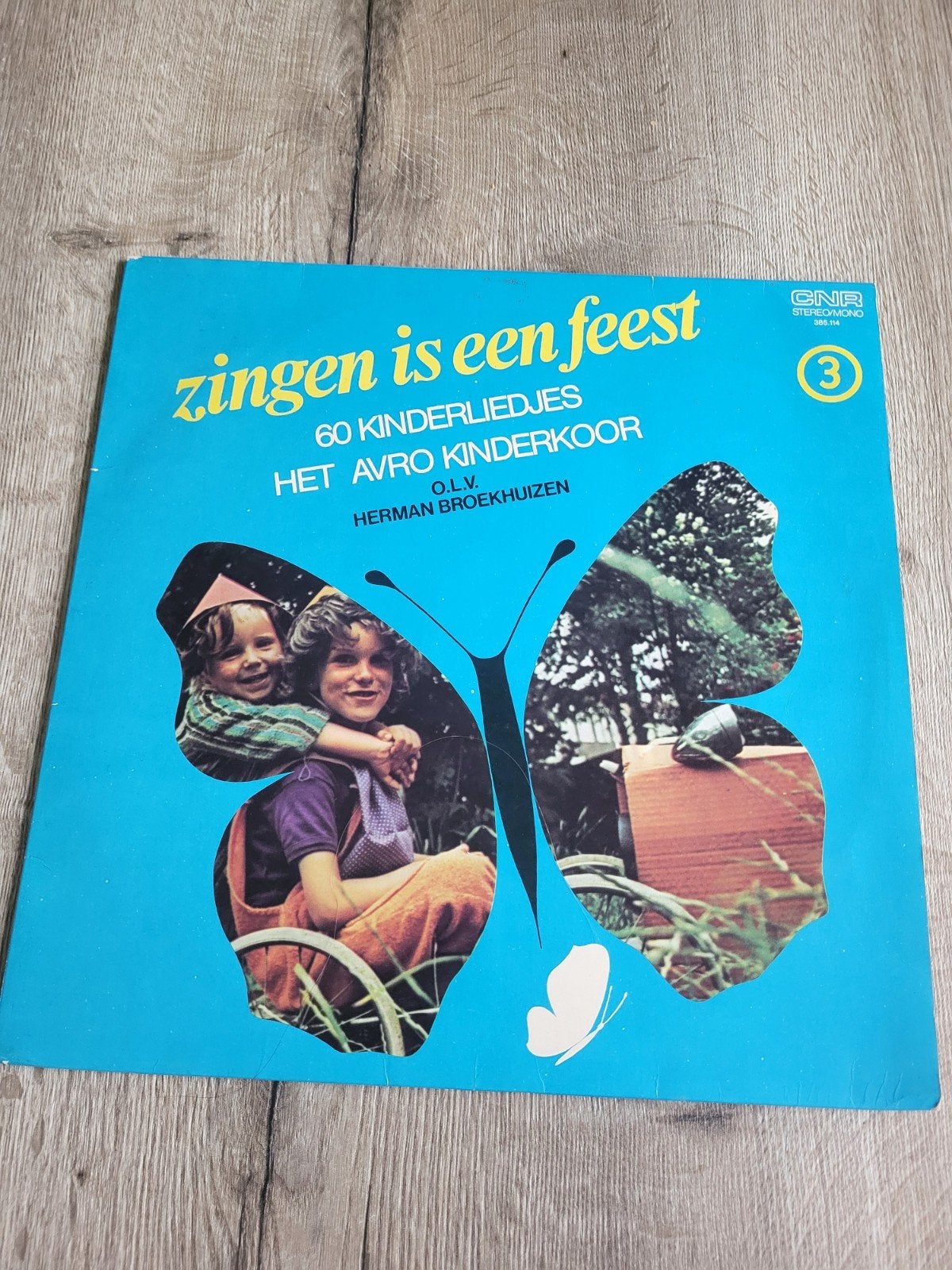 LP ZINGEN IS EEN FEEST 3 -  AVRO KINDERKOOR. 60 liedjes., LP, Tot 2 jaar, Ophalen of Verzenden, Zo goed als nieuw