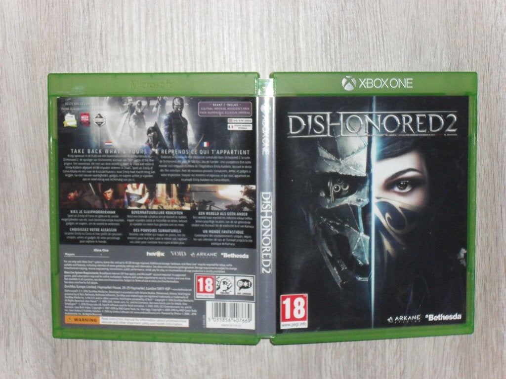 Dishonored 2 Nieuwstaat, Spelcomputers en Games, Avontuur en Actie, 1 speler, Ophalen of Verzenden, Zo goed als nieuw