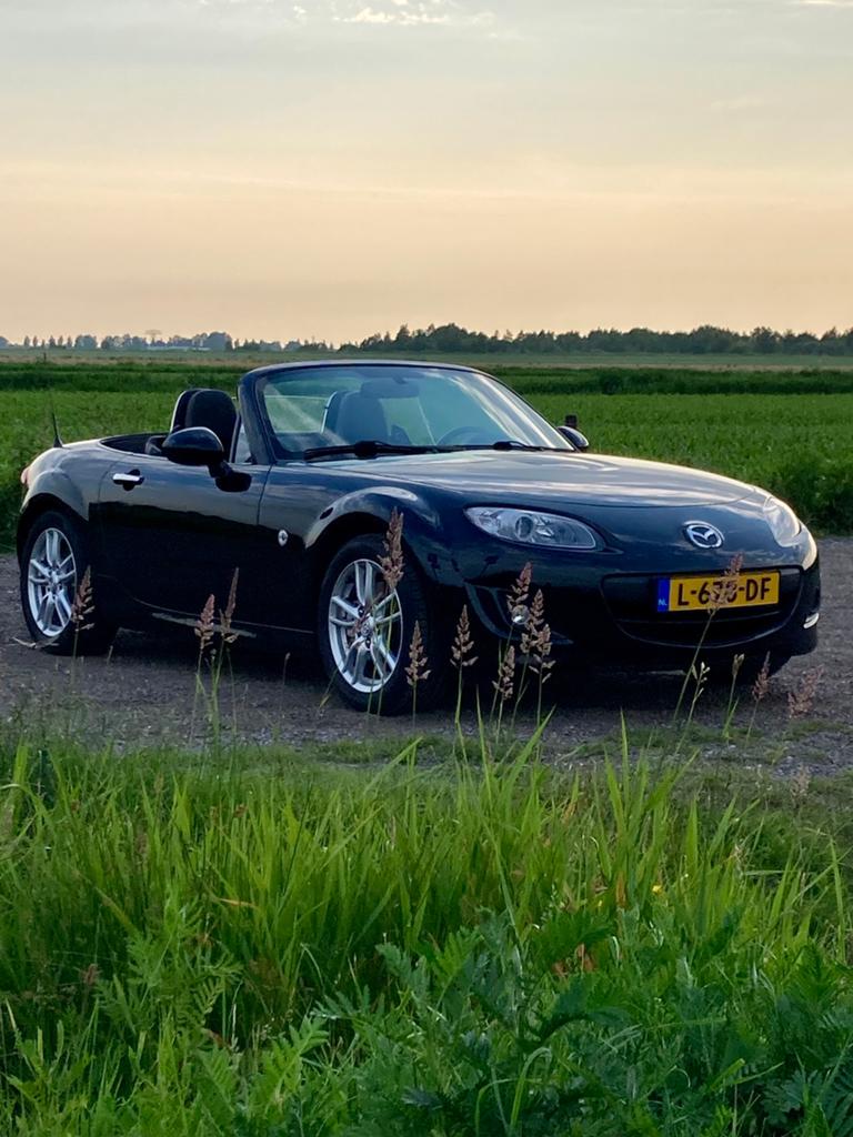 Mazda MX-5 NC 1.8 | BBR 175 pk | 2010| Zeer nette staat, Auto's, Mazda, Particulier, Benzine, Cabriolet, Geïmporteerd, Zwart, Ophalen