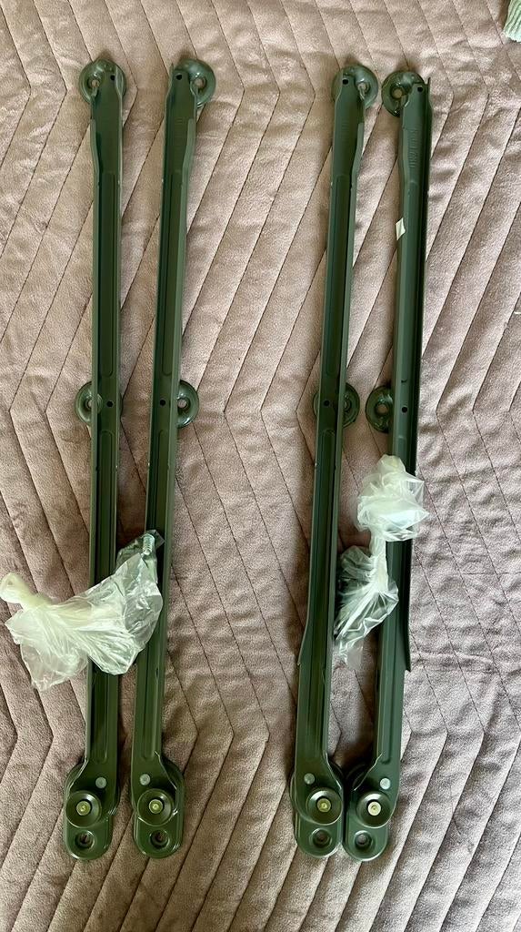 2 x KEA Komplement uittrekrail - donkergrijs 58cm, Zo goed als nieuw, Minder dan 100 cm, 50 tot 75 cm, 50 tot 100 cm