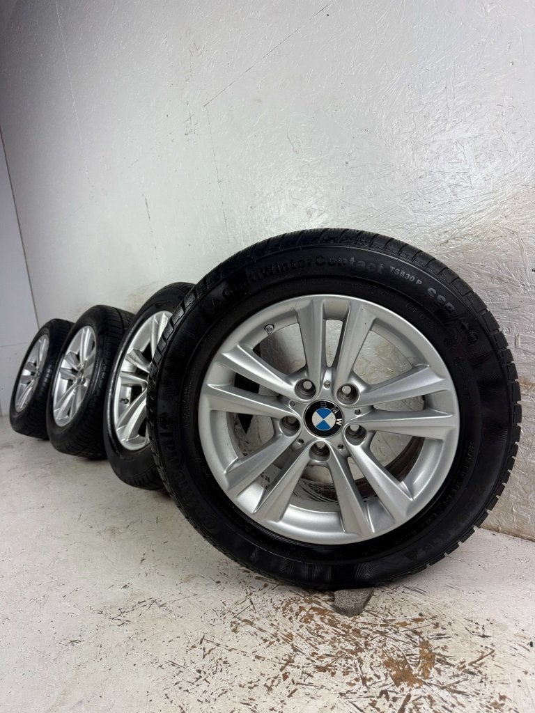 Originele BMW 3-Serie velgen 16" 5x120 Style 656 winterset, Auto-onderdelen, Banden en Velgen, Niet ingevuld, Gebruikt, 16 inch