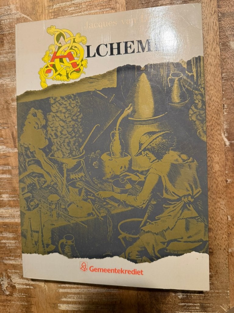 Alchemie - door Jacques van Lennep - 1984 - Gemeentekrediet, Gelezen, Europa, Ophalen of Verzenden, Maatschappij en Samenleving
