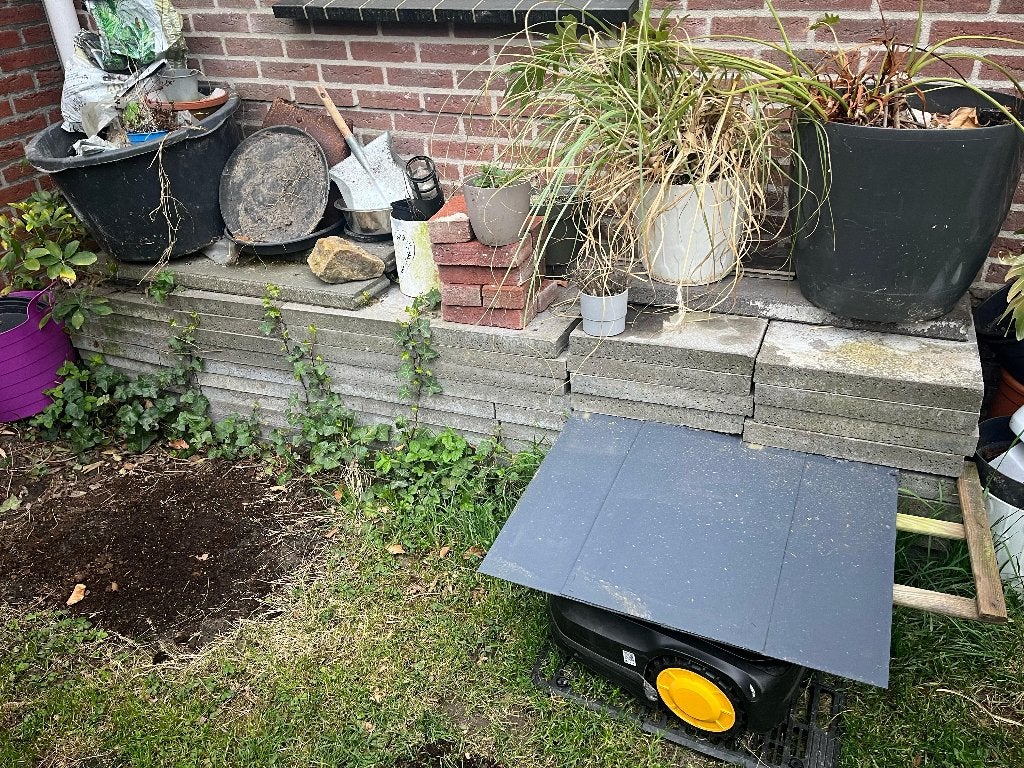 Betontegel, Tuin en Terras, Ophalen, Gebruikt, 10 m² of meer, Beton