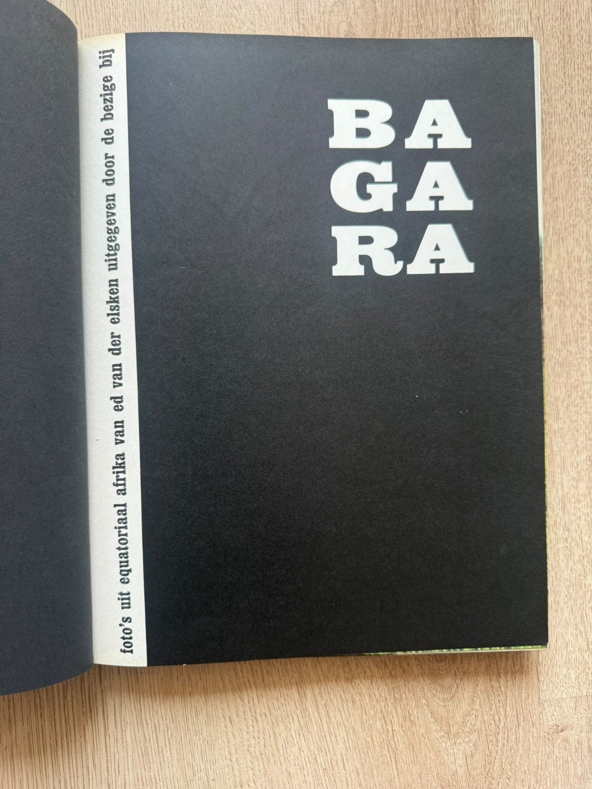 fotoboek: Bagara (1958) – Ed van der Elsken (Eerste, Boeken, Ophalen of Verzenden, Gelezen, Fotografen