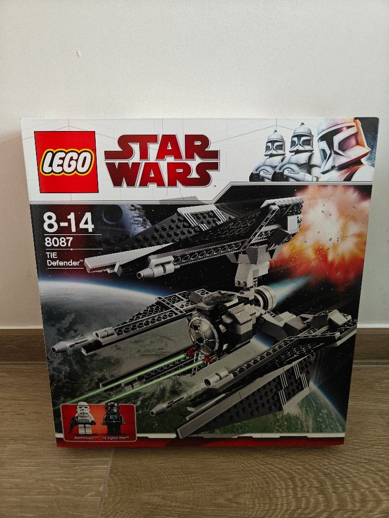 LEGO Star Wars 8087 – TIE Defender verzegeld, Ophalen, Nieuw, Actiefiguurtje