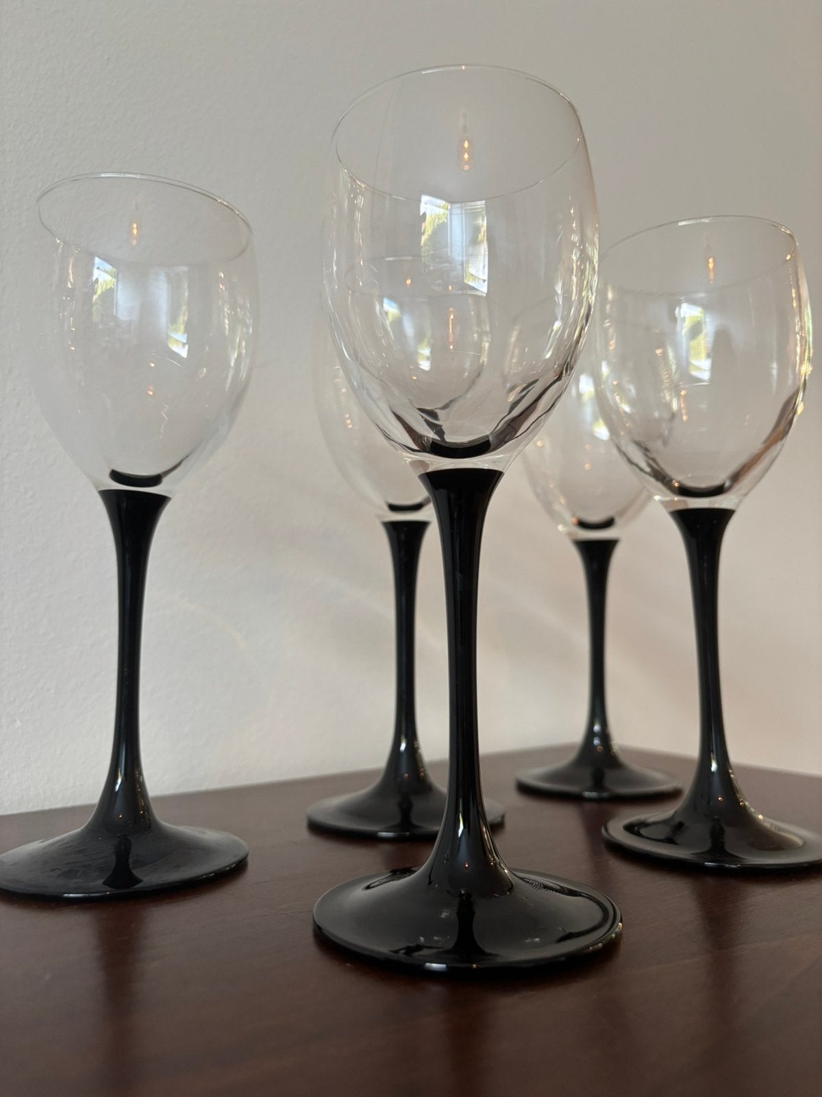 Vintage Luminarc wijnglazen, Verzamelen, Glas en Borrelglaasjes, Ophalen of Verzenden, Zo goed als nieuw, Overige typen