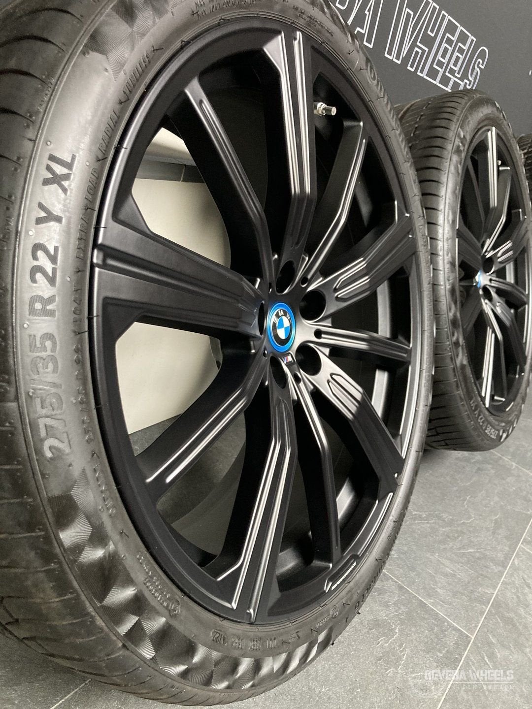 22” originele BMW X5 G05 / X6 G06 749M velgen + banden 5x112, Gebruikt, -, 275 mm, -