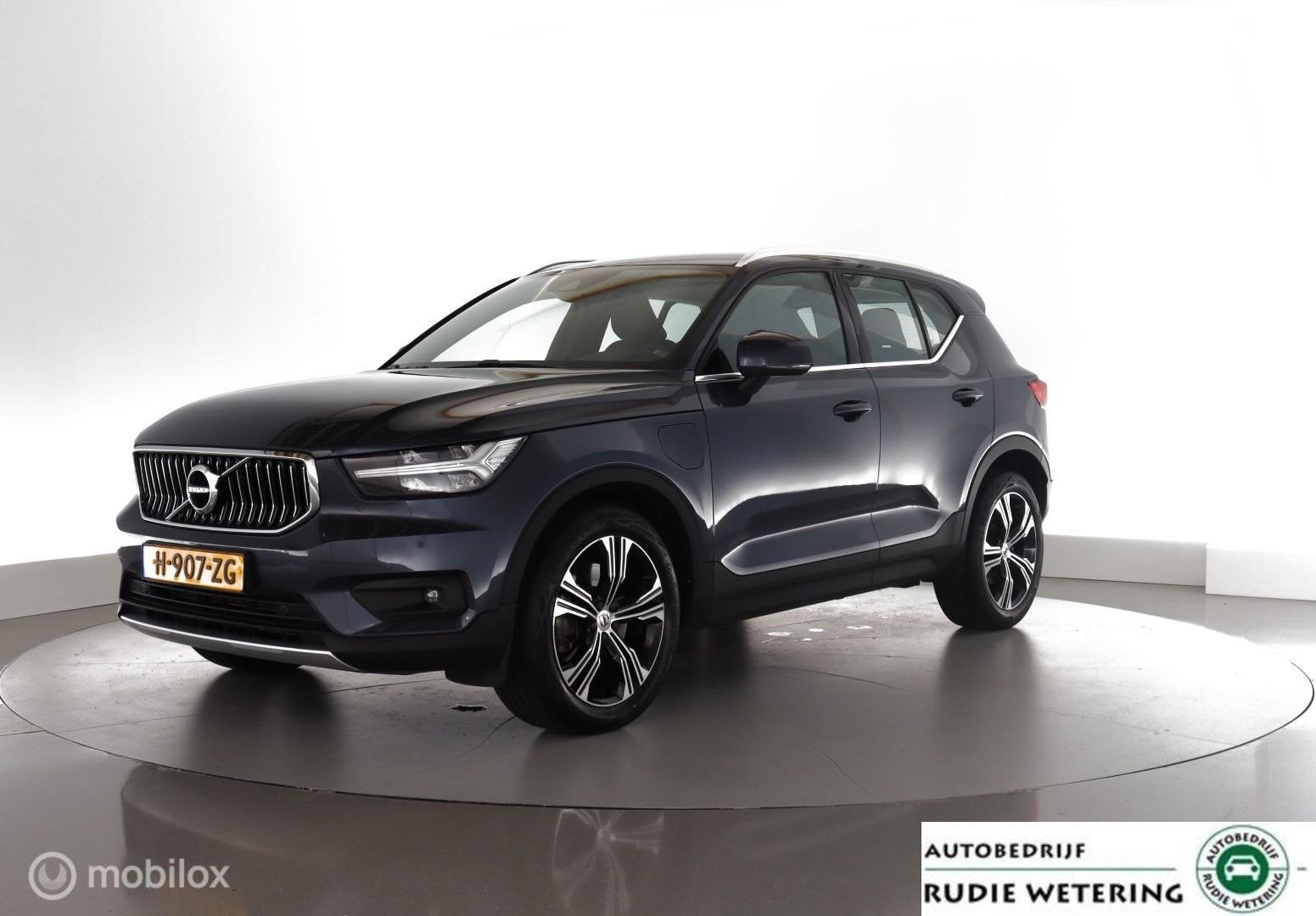 Volvo XC40 1.5 T5 262PK Inscription NL-auto|leer|led|cam|H/K, 1712 kg, Met garantie (alle), Blauw, Bedrijf