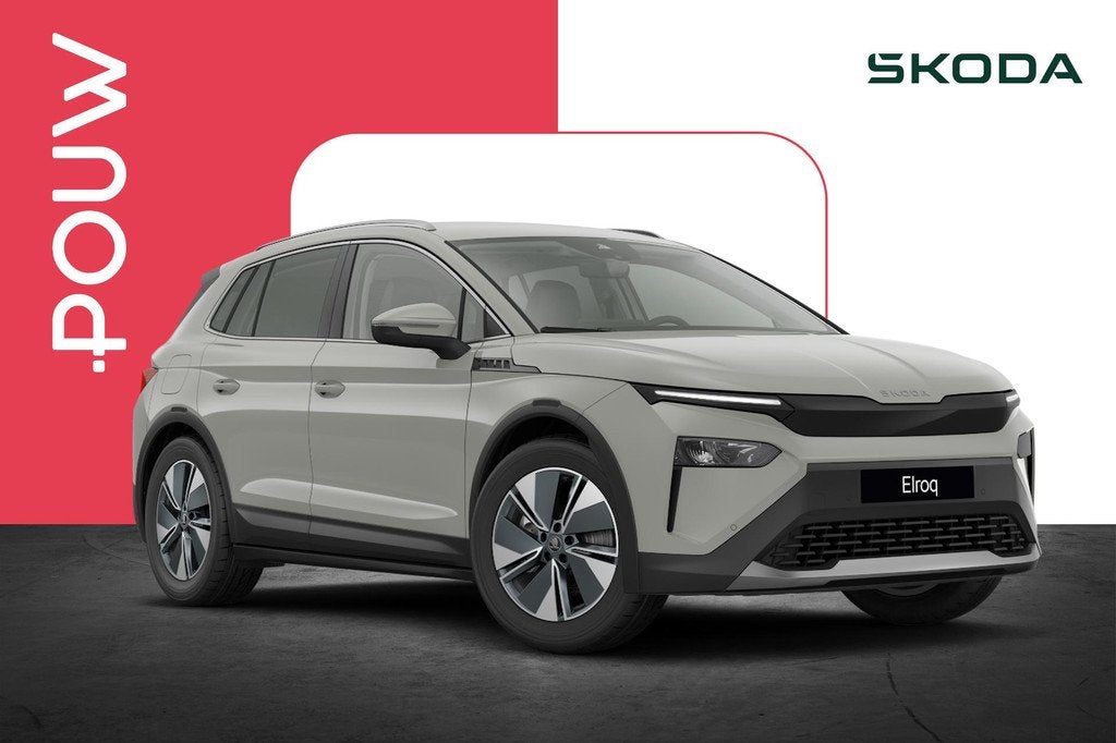 Skoda Elroq 85 286pk Business Edition | 19" Velgen | Trekhaa, Auto's, Skoda, Automaat, 12 maanden, Achterwielaandrijving, Leder en Stof