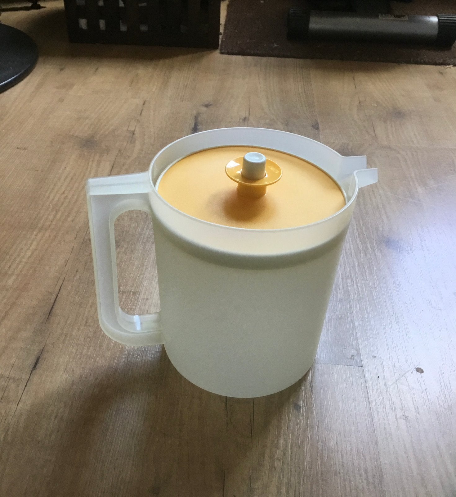 Kan Tupperware, Ophalen, Gebruikt