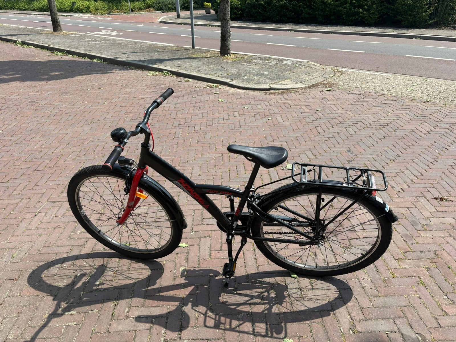 Fiets, Fietsen en Brommers, Ophalen, Gebruikt, Terugtraprem, 20 inch of meer