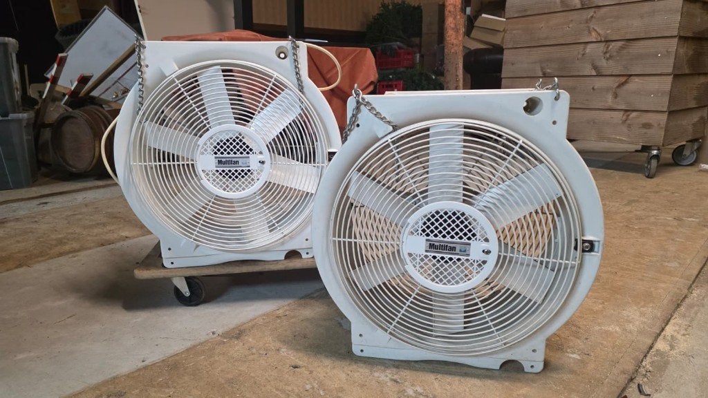 Multifan stalventilator / industriële ventilator 50 cm, Ophalen, Gebruikt, Ventilator