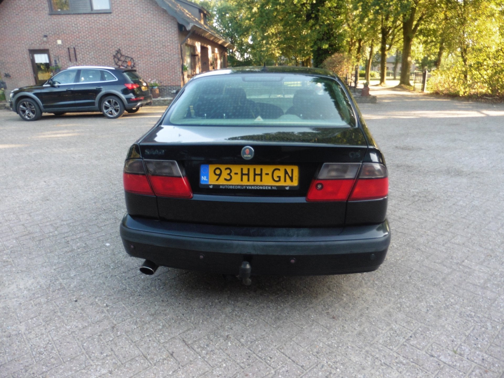 Saab 9-5 2.0t SE, Auto's, 150 pk, Zwart, Bedrijf, Sedan