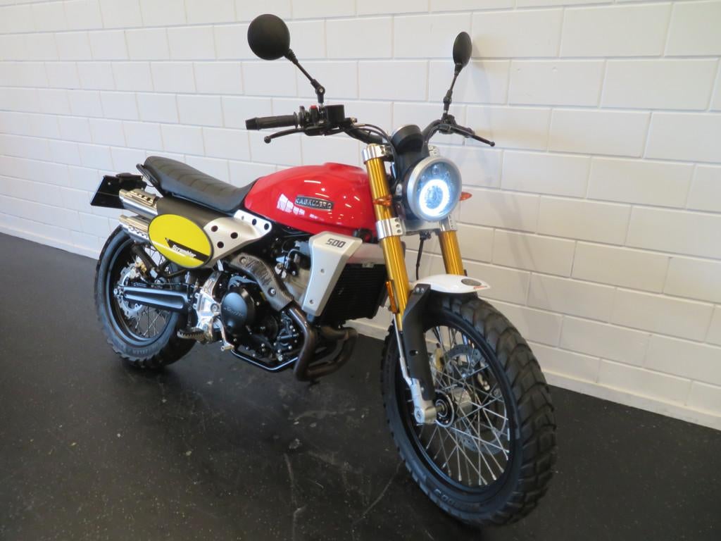 Fantic CABALLERO 500 SCRAMBLER TOP STAAT! (bj 2019), Motoren, Motoren | Overige merken, Bedrijf, FANTIC, Naked bike