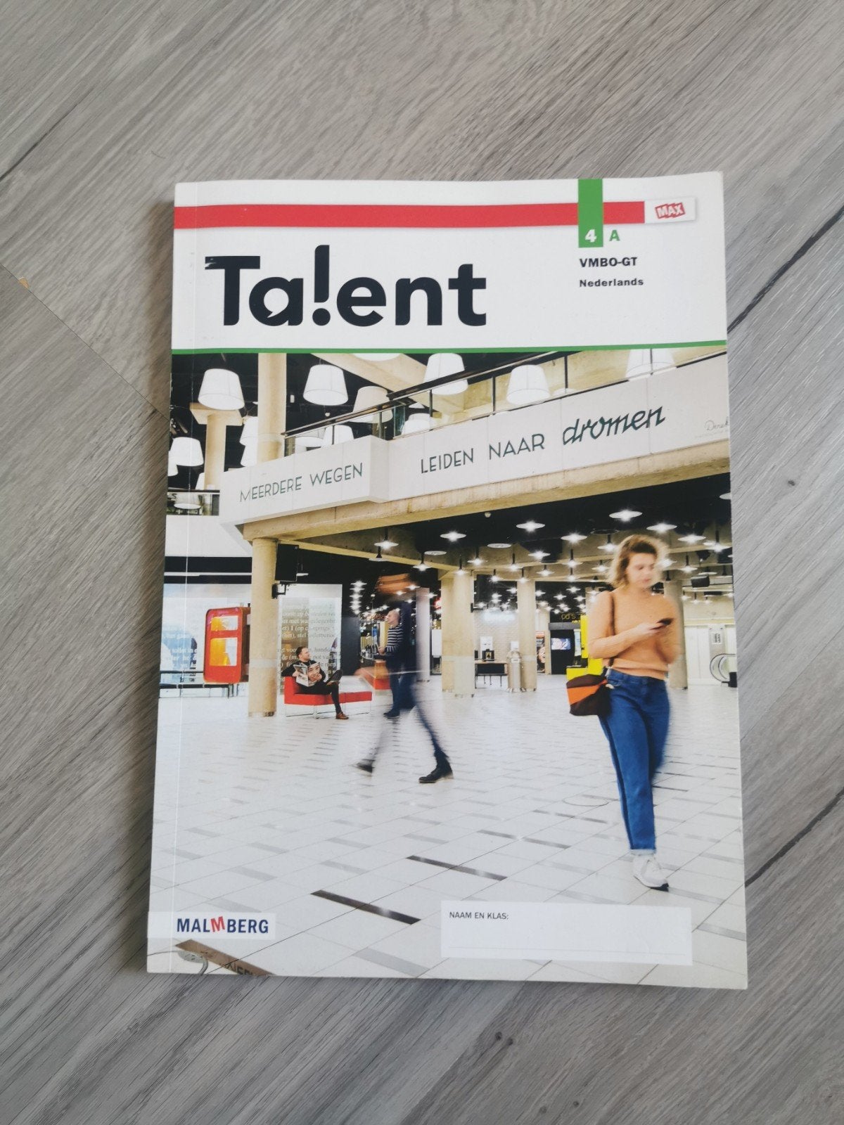 Talent 4A VMBO-GT Nederlands Malmberg, Ophalen of Verzenden, Gelezen, VMBO, Nederlands