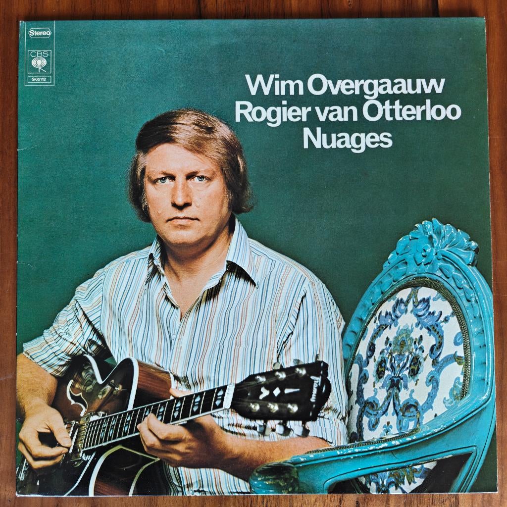 LP - Wim Overgaauw, Rogier van Otterloo – Nuages, Cd's en Dvd's, Vinyl | Jazz en Blues, 1960 tot 1980, Gebruikt, Ophalen of Verzenden