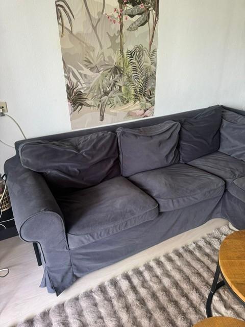 Mooie Ektorp hoek bank, Huis en Inrichting, Banken | Bankstellen, Tijdloos met comfortabele kussens. Hoezen zijn verwisselbaar