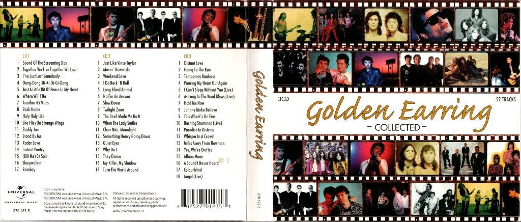 Golden Earring, collected, Ophalen of Verzenden, Zo goed als nieuw