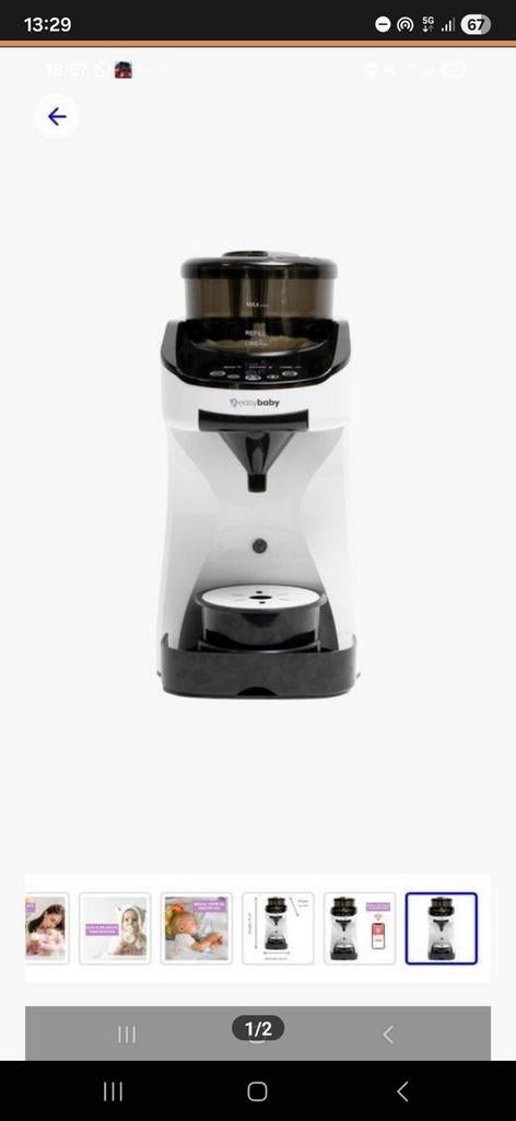 Easybaby Melk Maker - Nieuw in Doos! Smart Flessenwarmer, Ophalen of Verzenden