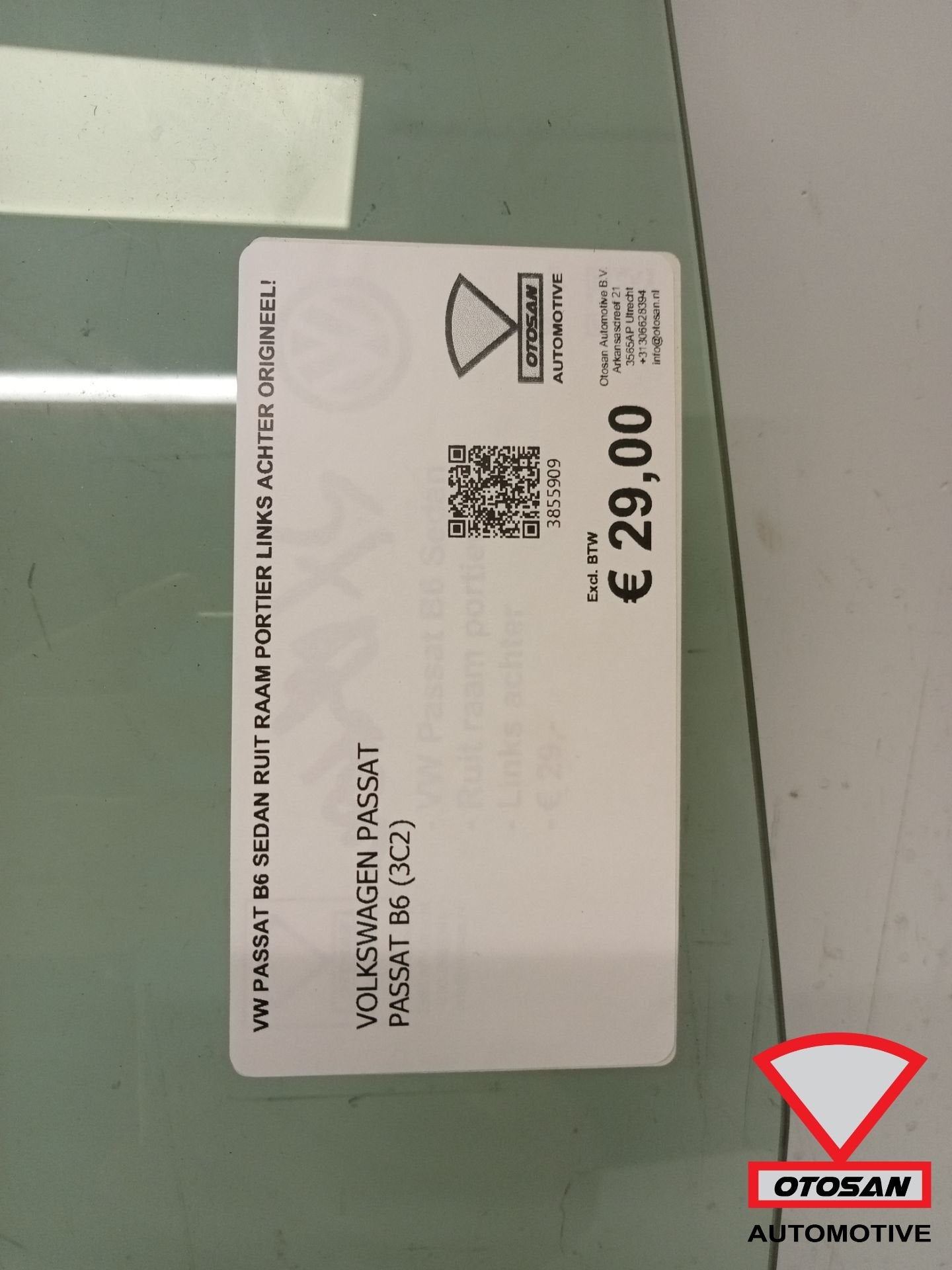 VW Passat B6 Sedan Ruit Raam Portier Links Achter Origineel!, Gebruikt, Volkswagen, Volkswagen AG, Berliner Ring 2
38440  Wolfsburg, DE