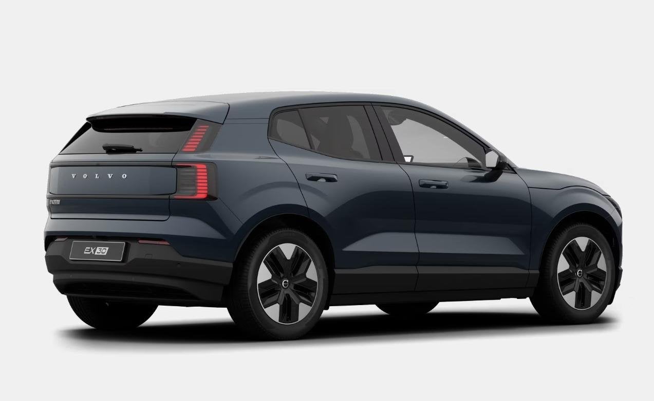 Volvo EX30 P3 Long Range Plus Europa 69 kWh | Harman Kardon, Auto's, Automaat, Achterwielaandrijving, Blauw, Leder en Stof
