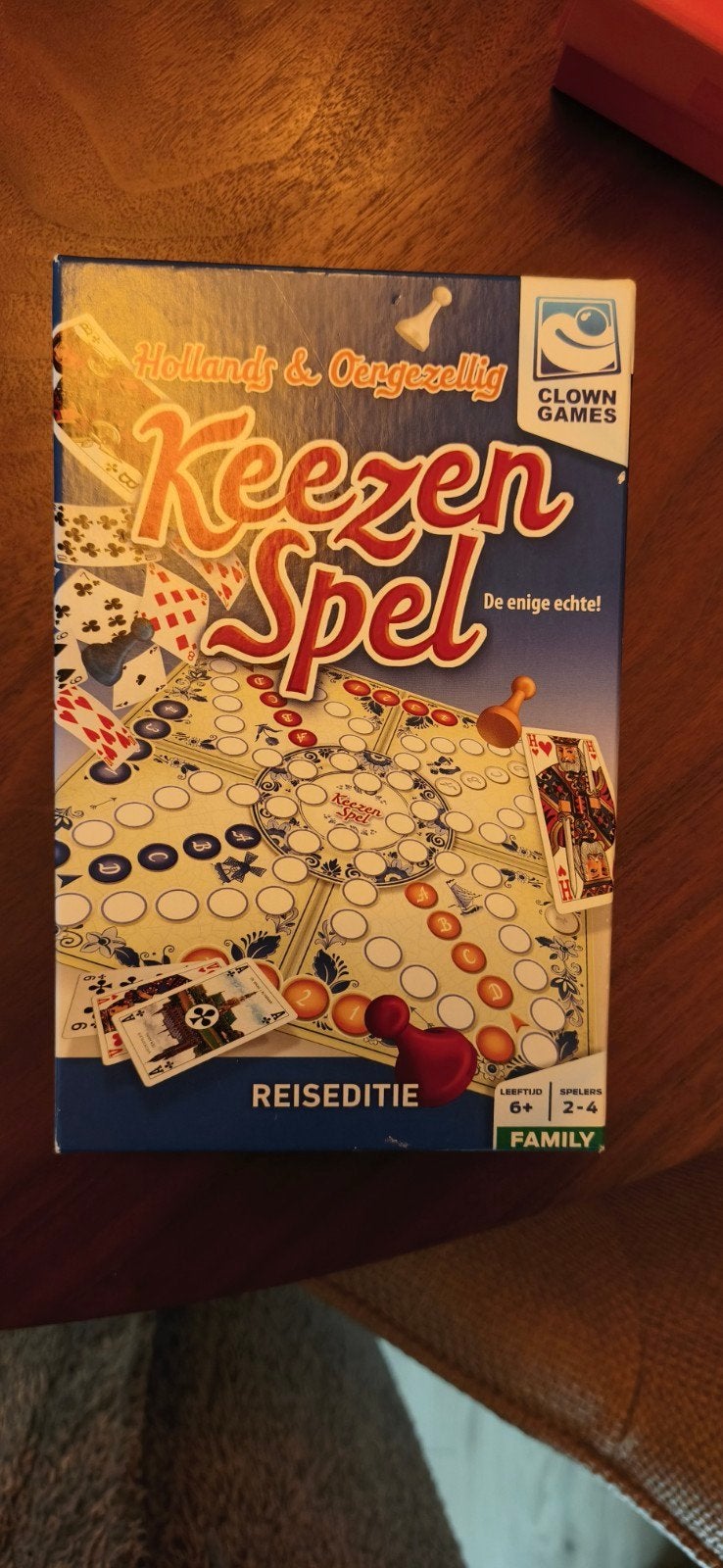 Keezen Spel Reiseditie - Nieuwstaat, Glowi Games, Ophalen of Verzenden, Zo goed als nieuw, Een of twee spelers