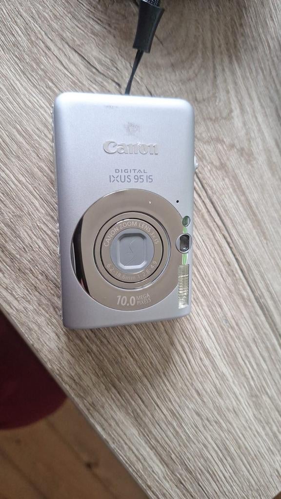 Canon Digital IXUS 95 IS Compact Camera - Zilver, Audio, Tv en Foto, Fotocamera's Digitaal, Gebruikt, Compact, Canon, Minder dan 4 keer