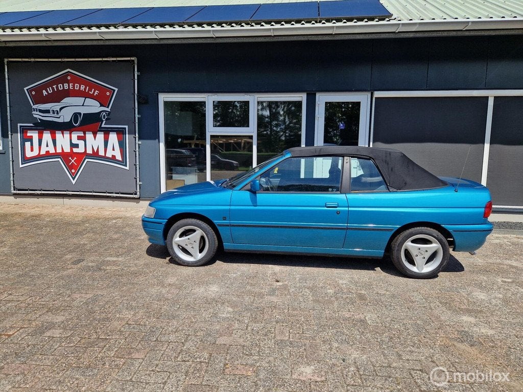 Ford Escort Cabrio 1.6 CLX 1994, Auto's, Ford, Voorwielaandrijving, Escort, Stof, Gebruikt