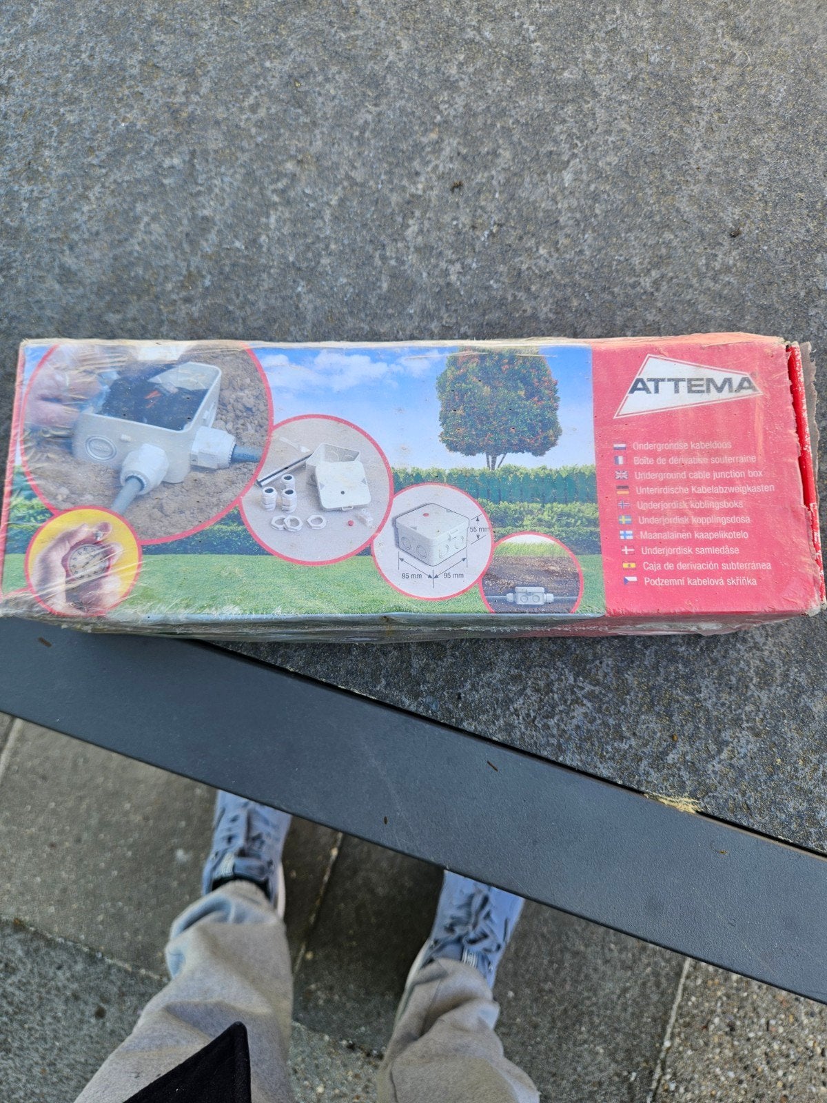 Attema Ondergrondse Kabeldoos - Waterdicht, Ophalen, Nieuw