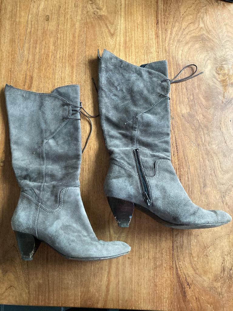 suede laarzen Latitude Femme, Hoge laarzen, Bruin, Ophalen of Verzenden, Latitude Femme