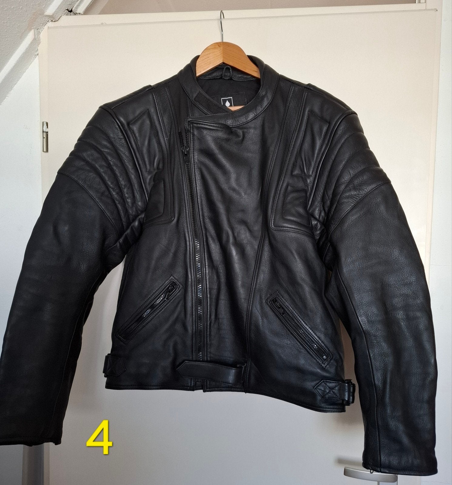 Leren motorpak: kort jasje en broek (All Weather), Ophalen, Tweedehands, Heren, Jas | leer