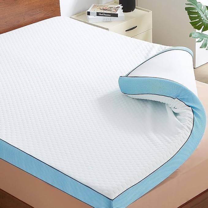 CASABEL Traagschuim Matrastopper 140x200 cm, 2 Zacht/stevig, Ophalen, Tweepersoons, 140 cm, Zo goed als nieuw