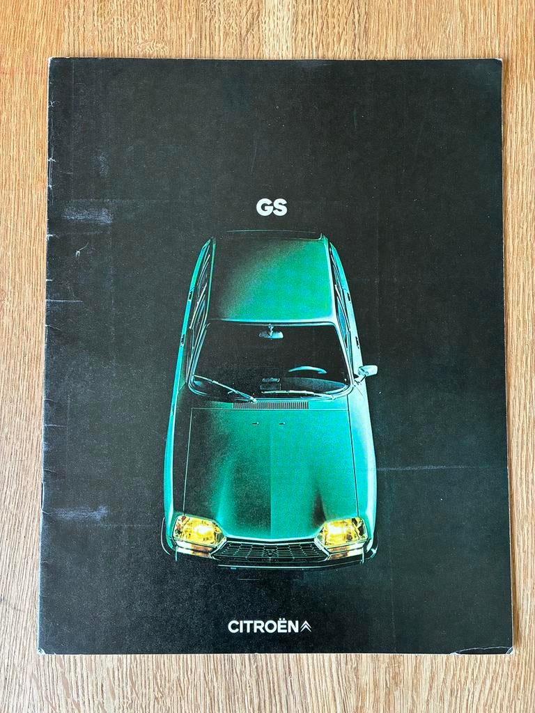 Citroën GS brochure 8/73, Ophalen of Verzenden, Zo goed als nieuw, Citroën