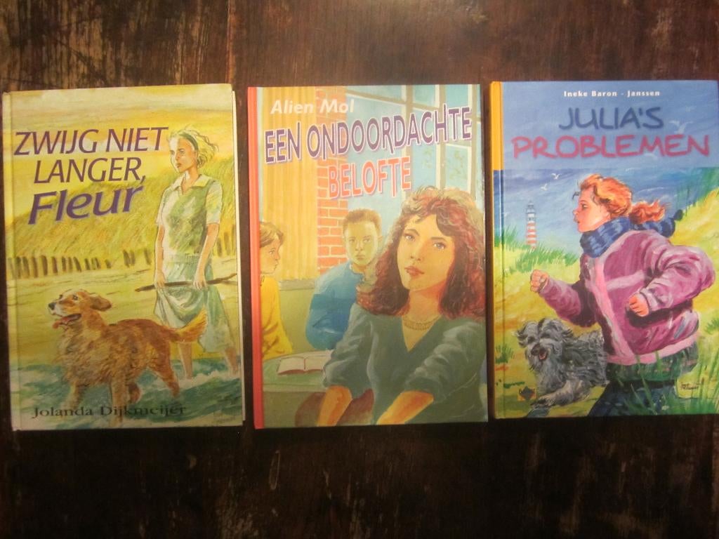 3x Ineke Baron/Dijkmeijer/Alien Mol Julia/ Fleur/belofte, Ophalen of Verzenden, Zo goed als nieuw
