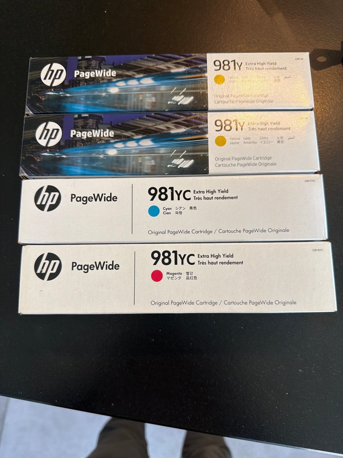 HP PageWide 981Y/981YC Extra High Yield cartridges, Computers en Software, Ophalen of Verzenden, Nieuw, Cartridge